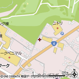 栃木県小山市喜沢1389周辺の地図