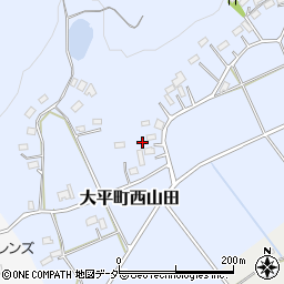 栃木県栃木市大平町西山田3230周辺の地図