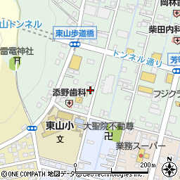 栃木県足利市助戸東山町917周辺の地図