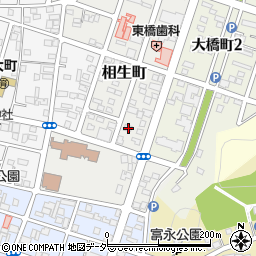 栃木県足利市相生町385-11周辺の地図