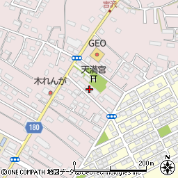 茨城県水戸市吉沢町747周辺の地図