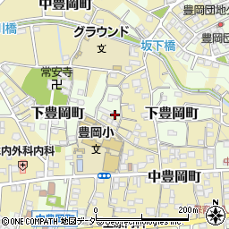 群馬県高崎市下豊岡町1414周辺の地図