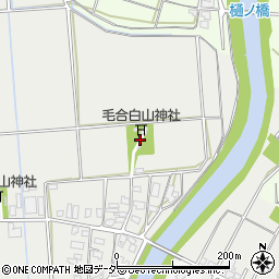 石川県加賀市合河町ト周辺の地図