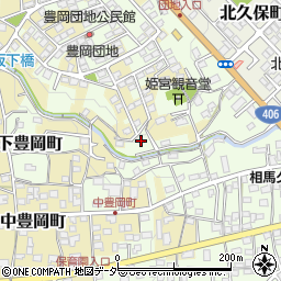 群馬県高崎市下豊岡町1329周辺の地図