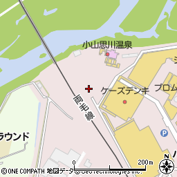 栃木県小山市喜沢1499周辺の地図