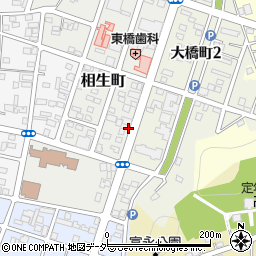 栃木県足利市相生町385-4周辺の地図