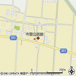 栃木県小山市今里周辺の地図