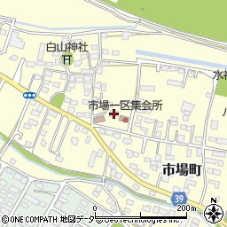 群馬県太田市市場町766-1周辺の地図