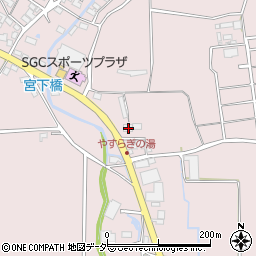 栃木県佐野市小中町231周辺の地図