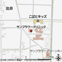 サンフラワークリニック周辺の地図