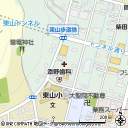 栃木県足利市助戸東山町925周辺の地図
