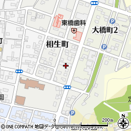 栃木県足利市相生町385周辺の地図