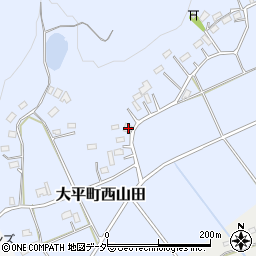 栃木県栃木市大平町西山田3232周辺の地図