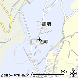 長野県小諸市加増石峠周辺の地図
