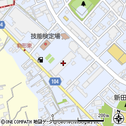中田屋伊勢崎工場周辺の地図