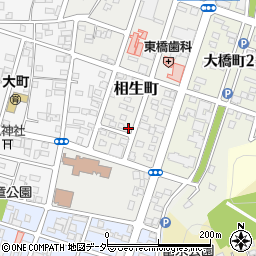 栃木県足利市相生町384-34周辺の地図