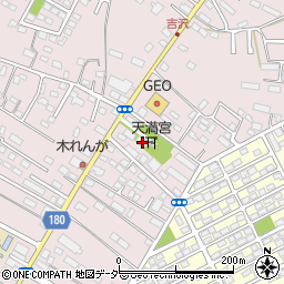 茨城県水戸市吉沢町747-2周辺の地図