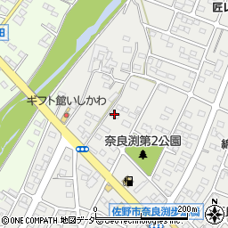 栃木県佐野市奈良渕町522-1周辺の地図