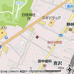 栃木県小山市喜沢1230周辺の地図