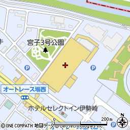 カインズホーム　伊勢崎店周辺の地図