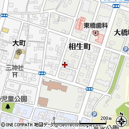 栃木県足利市相生町384-39周辺の地図