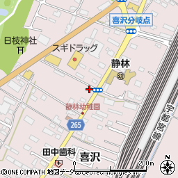 栃木県小山市喜沢1179周辺の地図
