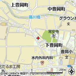 群馬県高崎市下豊岡町1396周辺の地図