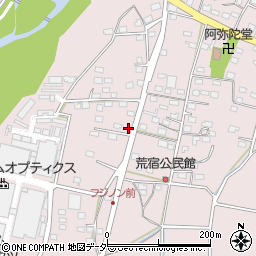 栃木県佐野市小中町876周辺の地図