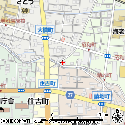 群馬県高崎市昭和町1周辺の地図