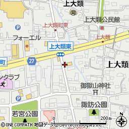 久保田モータース周辺の地図