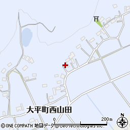 栃木県栃木市大平町西山田3234周辺の地図