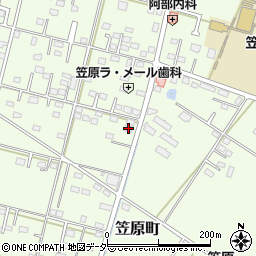 クレール笠原Ｂ周辺の地図