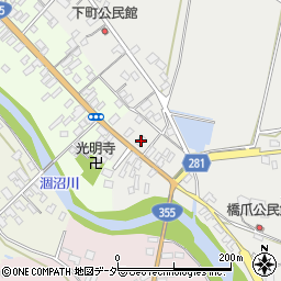茨城県笠間市橋爪556周辺の地図
