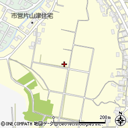石川県加賀市片山津町や周辺の地図