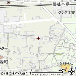 群馬県高崎市藤塚町278-2周辺の地図