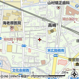 〒370-0068 群馬県高崎市昭和町の地図