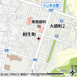 栃木県足利市相生町385-7周辺の地図