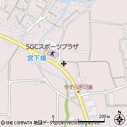 栃木県佐野市小中町223周辺の地図