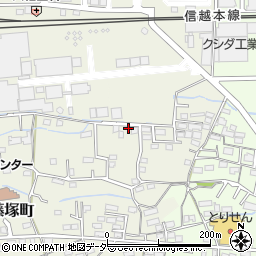 群馬県高崎市藤塚町278周辺の地図