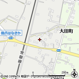 茨城県笠間市橋爪917周辺の地図