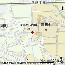 群馬県高崎市中豊岡町365周辺の地図