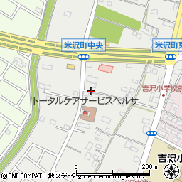 茨城県水戸市米沢町周辺の地図