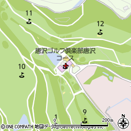 唐沢ゴルフ倶楽部唐沢コース周辺の地図