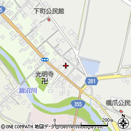茨城県笠間市橋爪557周辺の地図