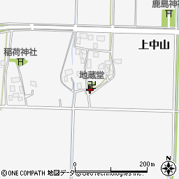茨城県筑西市上中山47周辺の地図