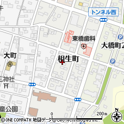 栃木県足利市相生町384周辺の地図