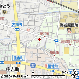 群馬県高崎市昭和町3周辺の地図