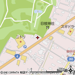栃木県小山市喜沢1324周辺の地図