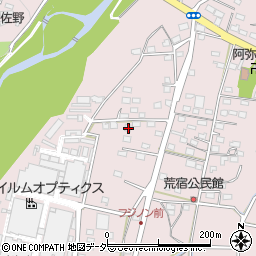 栃木県佐野市小中町881周辺の地図