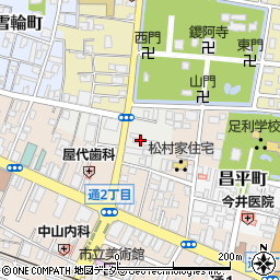 〒326-0811 栃木県足利市井草町の地図